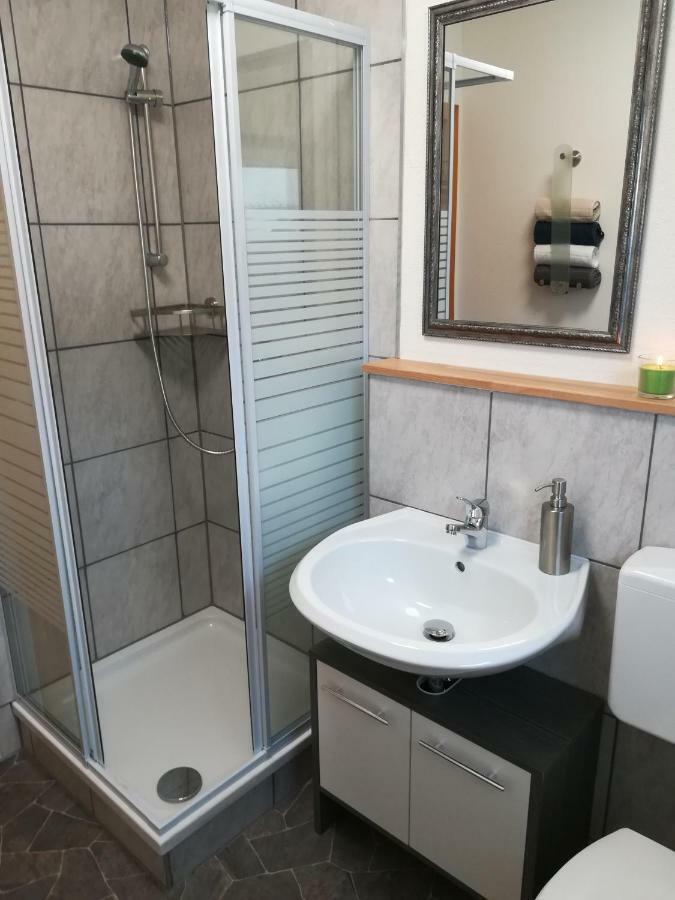 Ferienwohnung Am Reinhardswald - Eichenlaub - Mit Sauna Trendelburg Zewnętrze zdjęcie